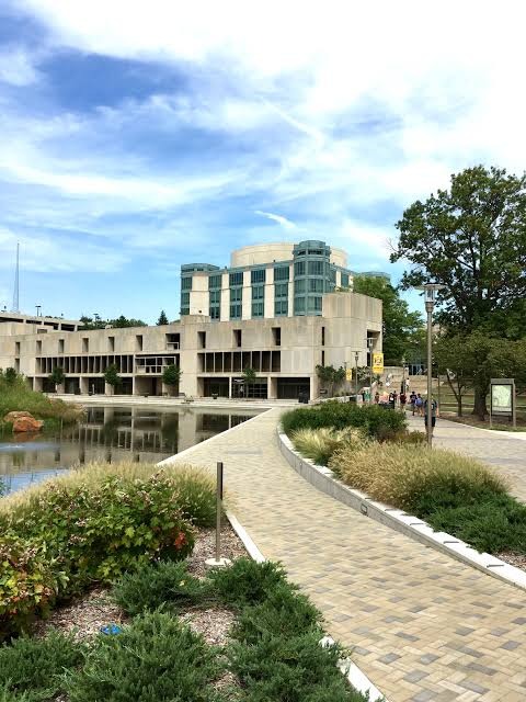 UMBC campus scene